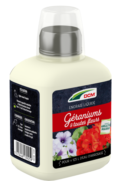 Engrais liquide Géraniums & toutes fleurs DCM thumbnail